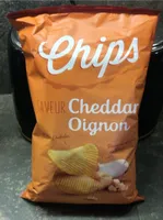 Chips saveur oignon cheddar