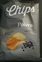 Chips saveur poivre