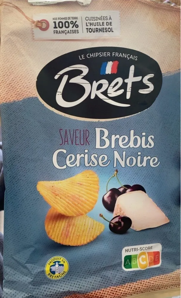 Chips saveur brebis cerise noire