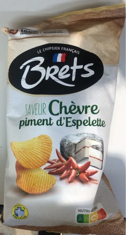 Chips chèvre piment d’espelette