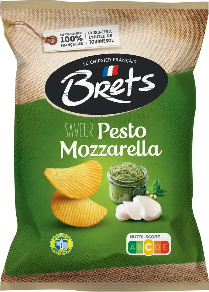 Chips Saveur Pesto Mozzarella