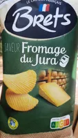 Chips Brets saveur fromage du Jura