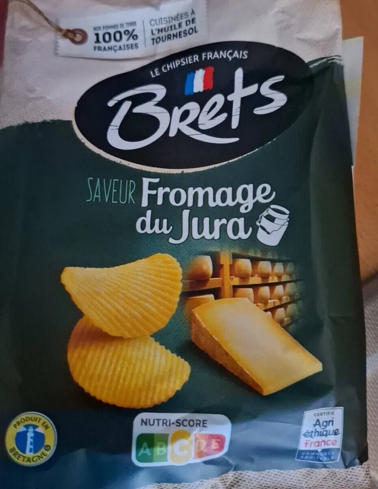 Chips saveur fromage du jura