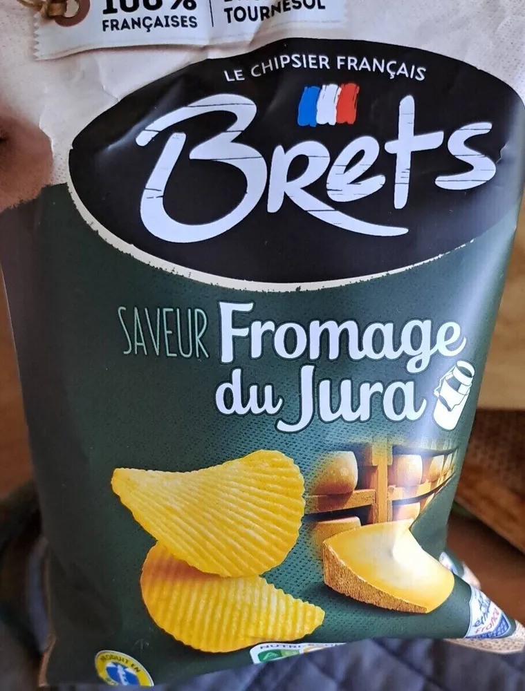 Chips saveur fromage du Jura