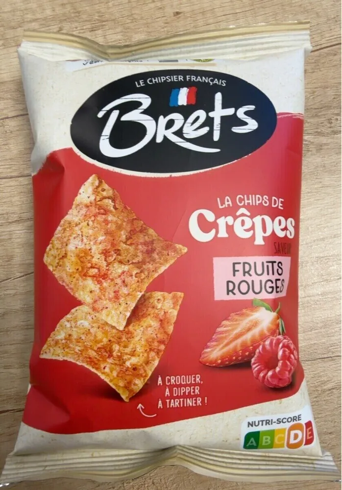Chips Crêpes Fruits rouges