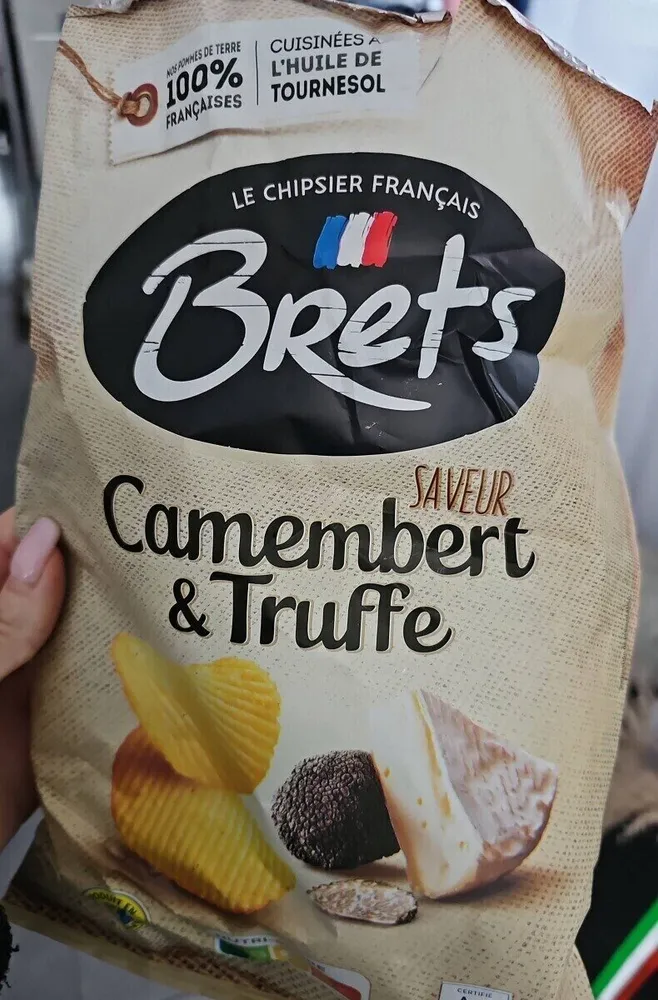 Chips saveur camembert et truffe