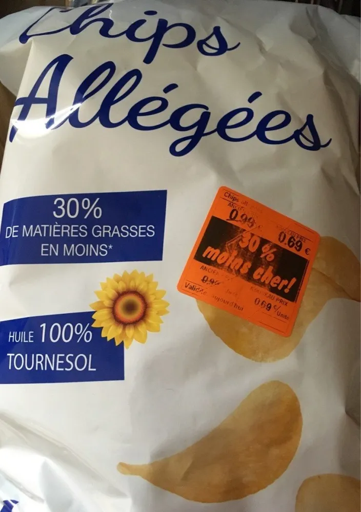 Chips allégées