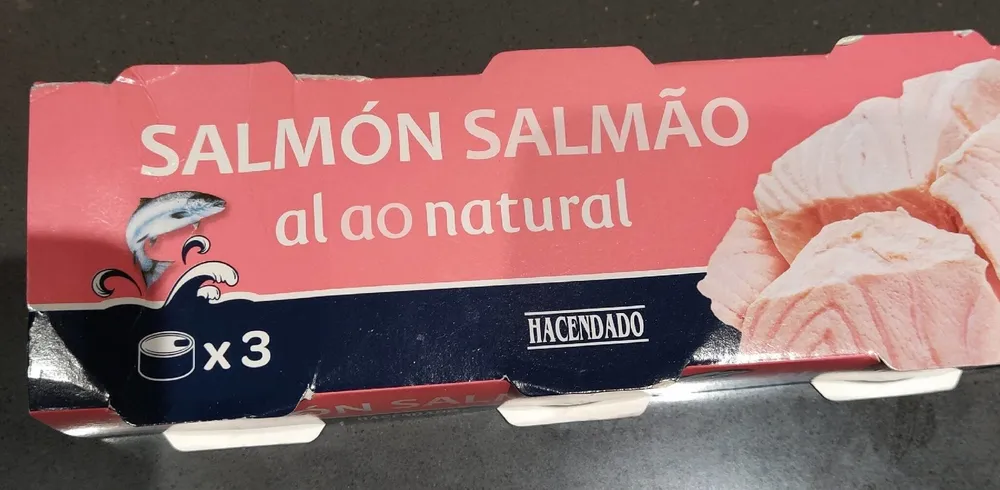 Salmón al natural