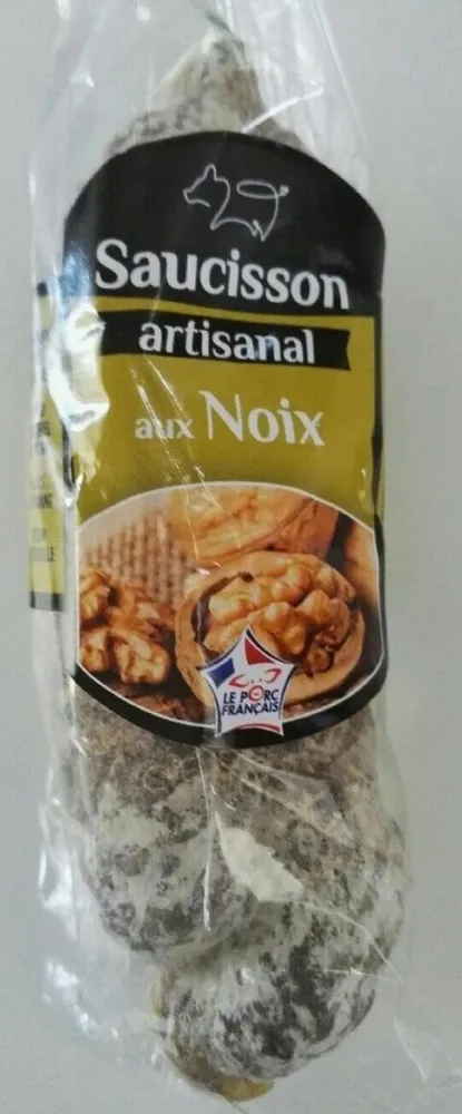 Saucisson artisanal aux Noix