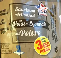 Saucisson artisanal