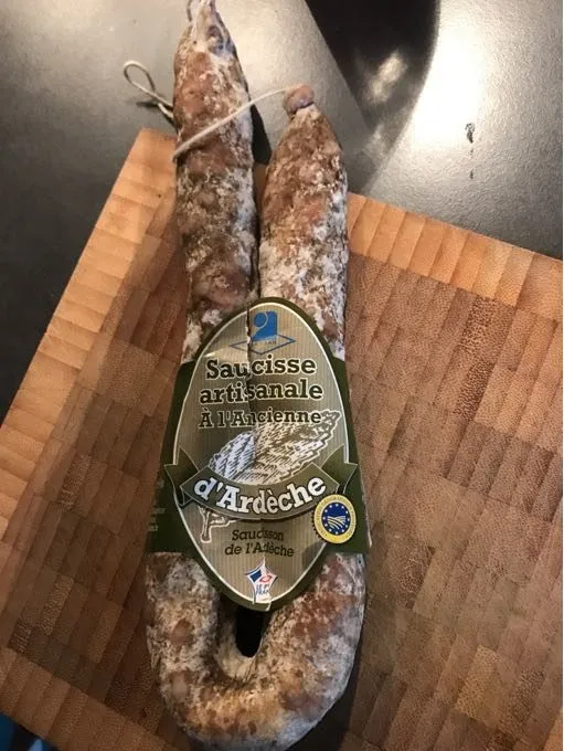 Saucisse Artisanale d'Ardèche
