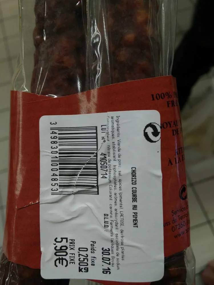 Chorizo Artisanal Fort