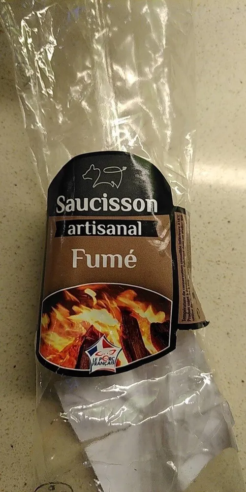 Saucisson sec fumé