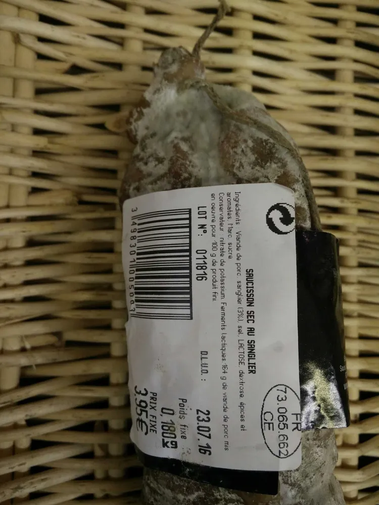 Saucisson Artisanal Porc et Sanglier