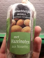 Saucisson aux noisettes