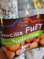 Saucisse Fuet aux noisettes