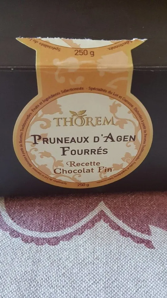 Pruneaux d'Agen fourrés