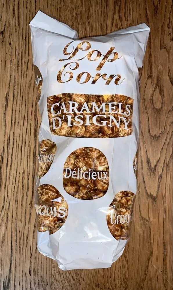 POP CORN AU CARAMEL D'ISIGNY