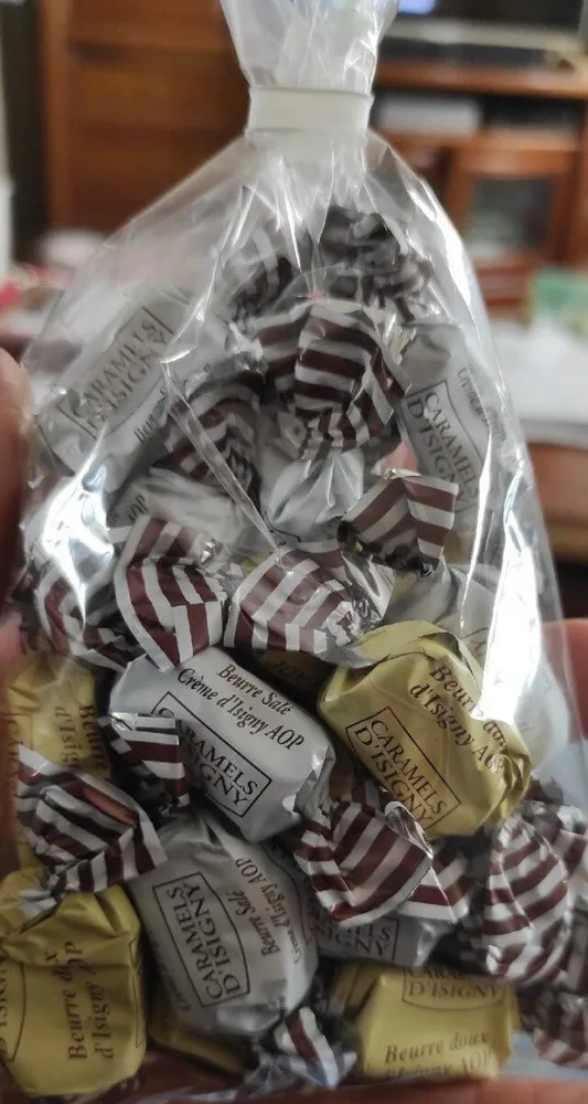 Assortiment de caramels d'Ysigny