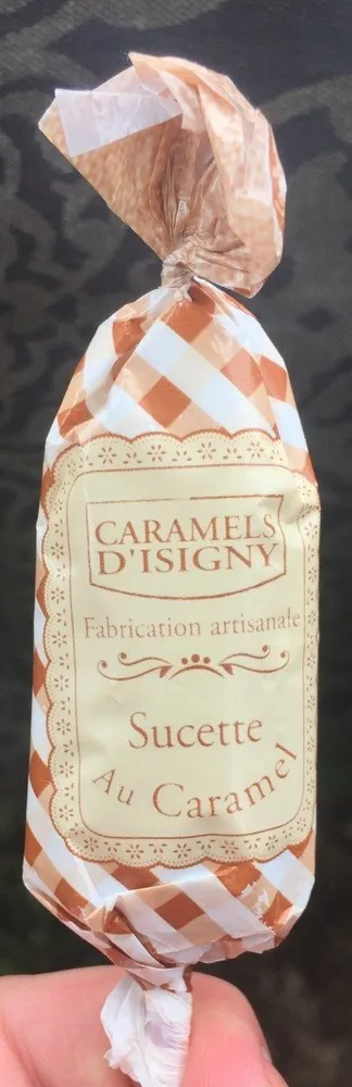 Sucette au caramel
