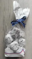 Truffes aux éclats de caramel d' isigny