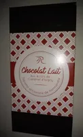 Chocolat lait aux éclats de caramel d'Isigny
