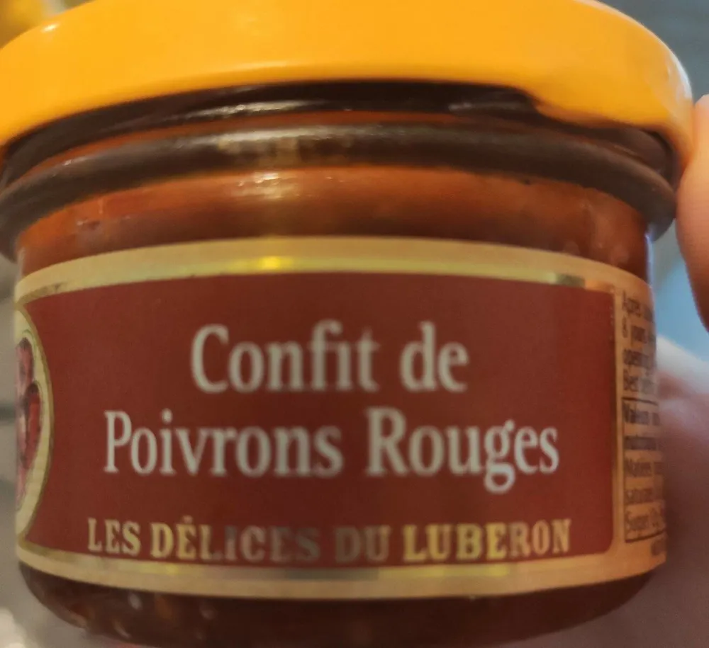 Confit de poivrons rouges