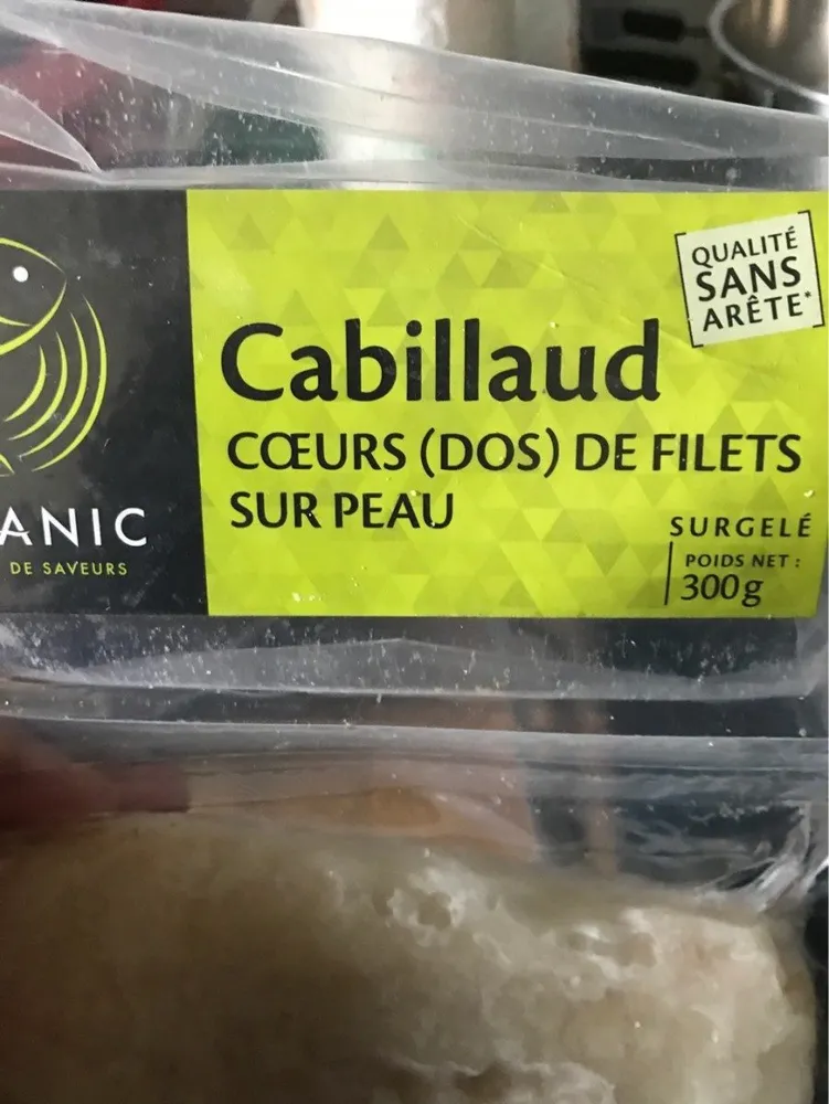 Cabillaud coeur dos filets