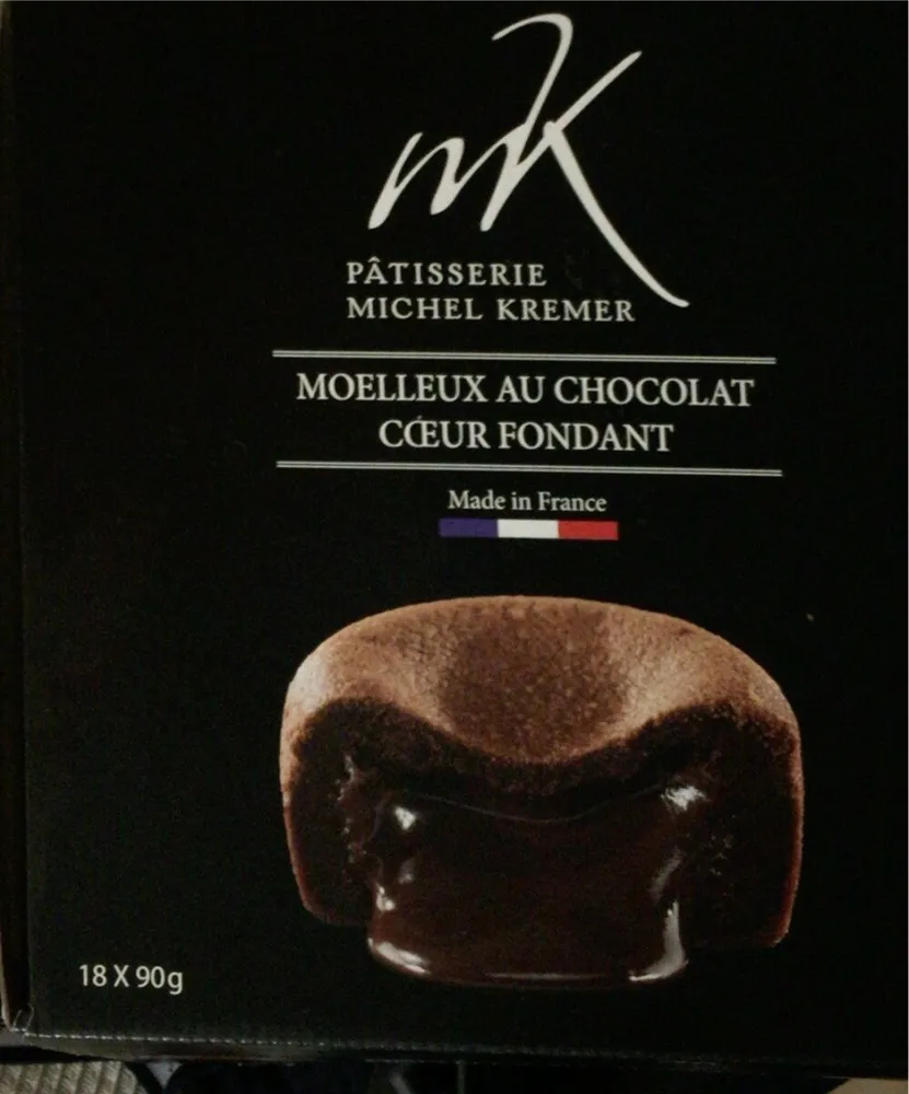 Moelleux au chocolat coeur fondant