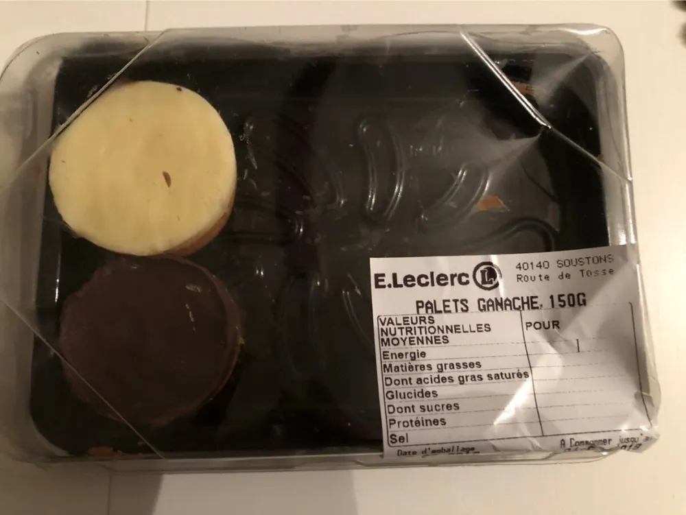 Palets ganache