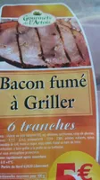 Bacon fumé à griller