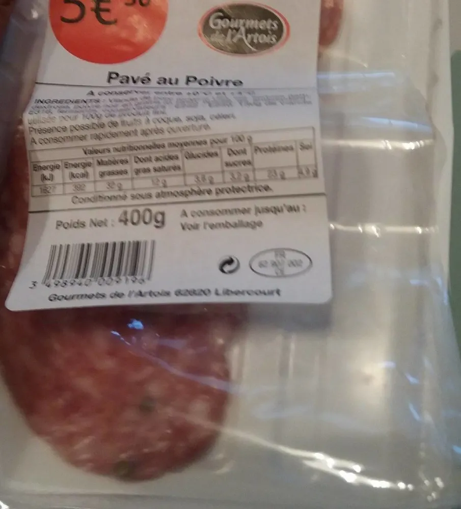 Pavé au poivre