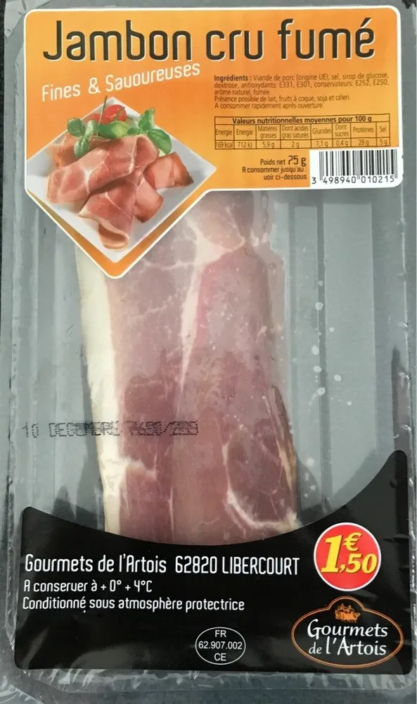 Jambon cru fumé