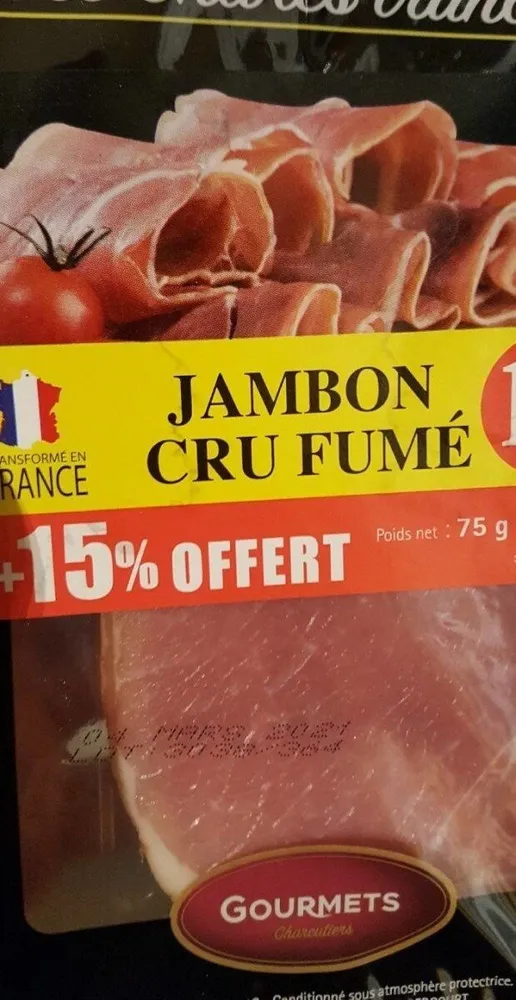 Jambon cru fumé