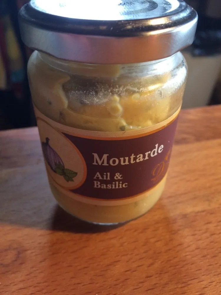 Moutarde ail & basilic