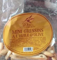 Mini gressins à l'huile d'olive