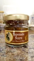 Tapenade noire aux olives du pays