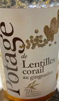 Potage de Lentilles corail au gingembre
