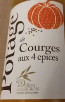 Potage courge 4 épices