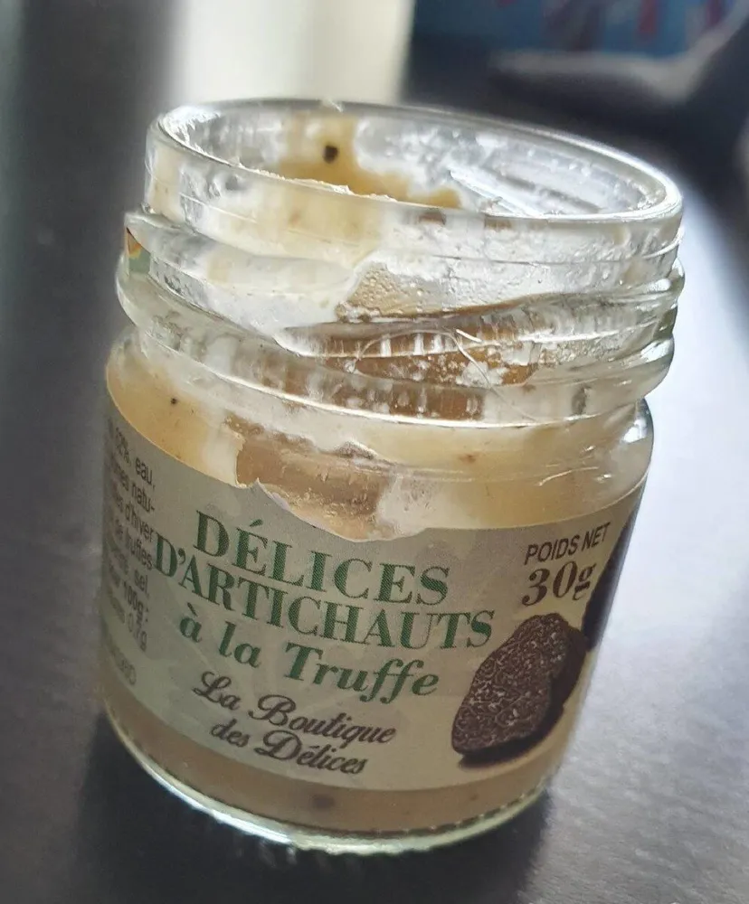 Délice d'artichauts à la truffe