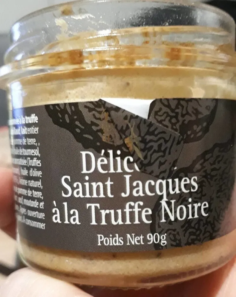 Délice saint Jacques à la truffe noire