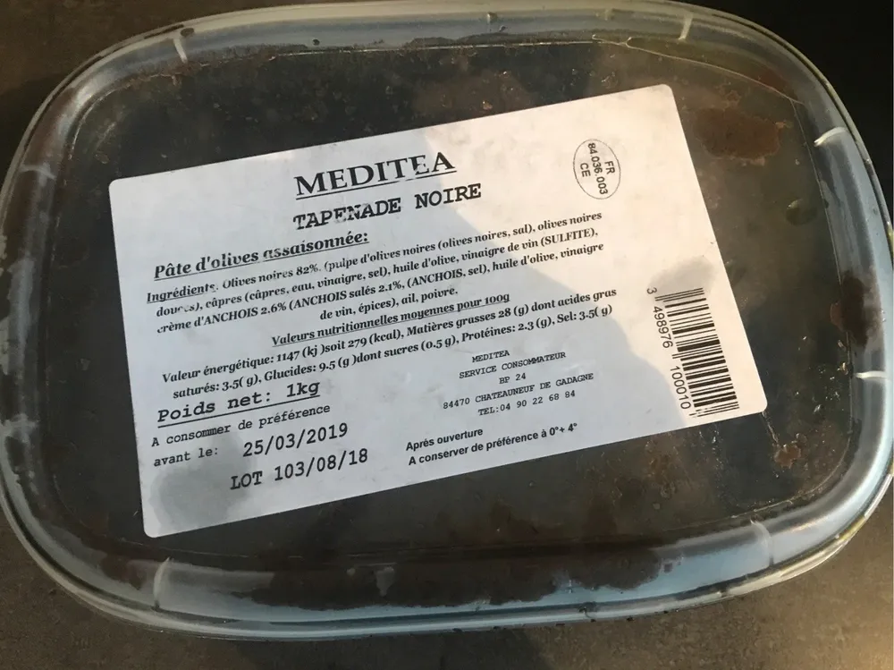 Tapenade noire