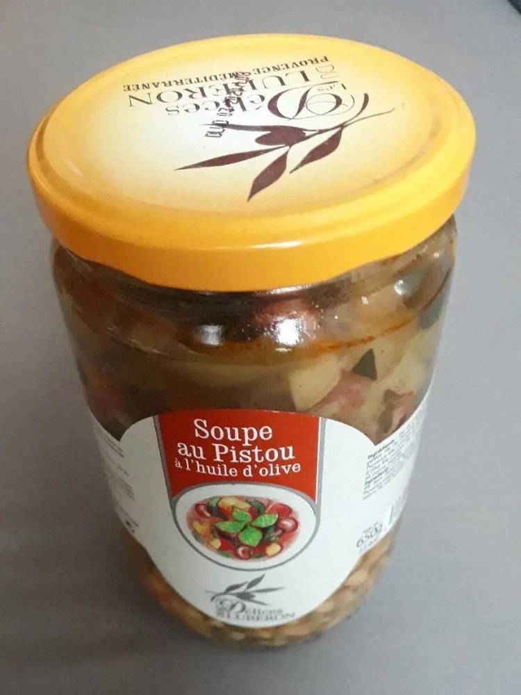 Soupe au pistou à l'huile d'olive
