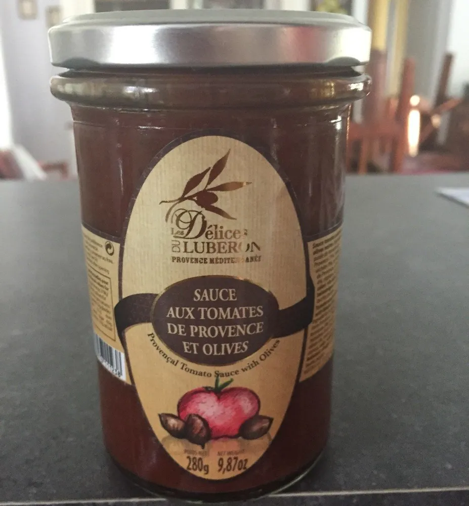 Sauce aux tomates de provence et olives