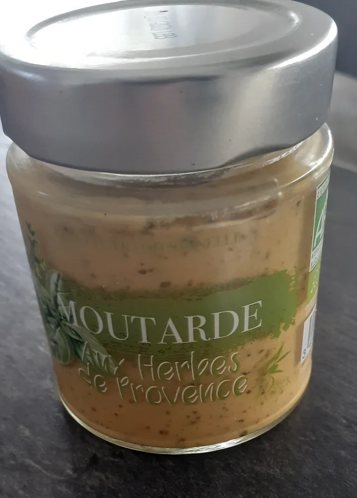 Moutarde aux herbes de Provence