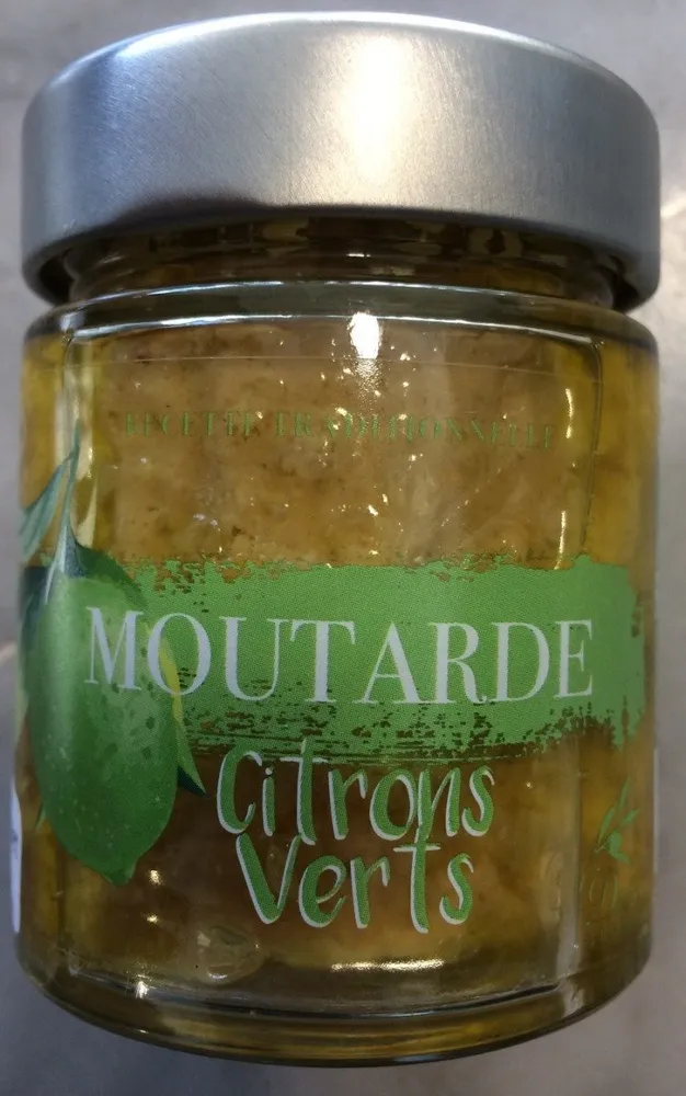 Moutarde citrons verts