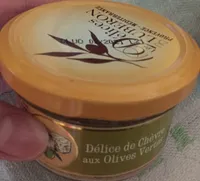 Délice de chèvre aux olives vertes
