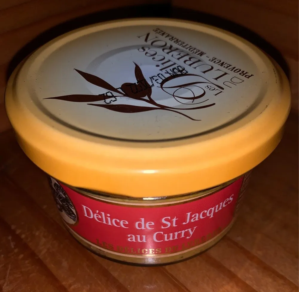 Délice de St Jacques au Curry