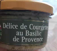 Délice de courgettes au basilic