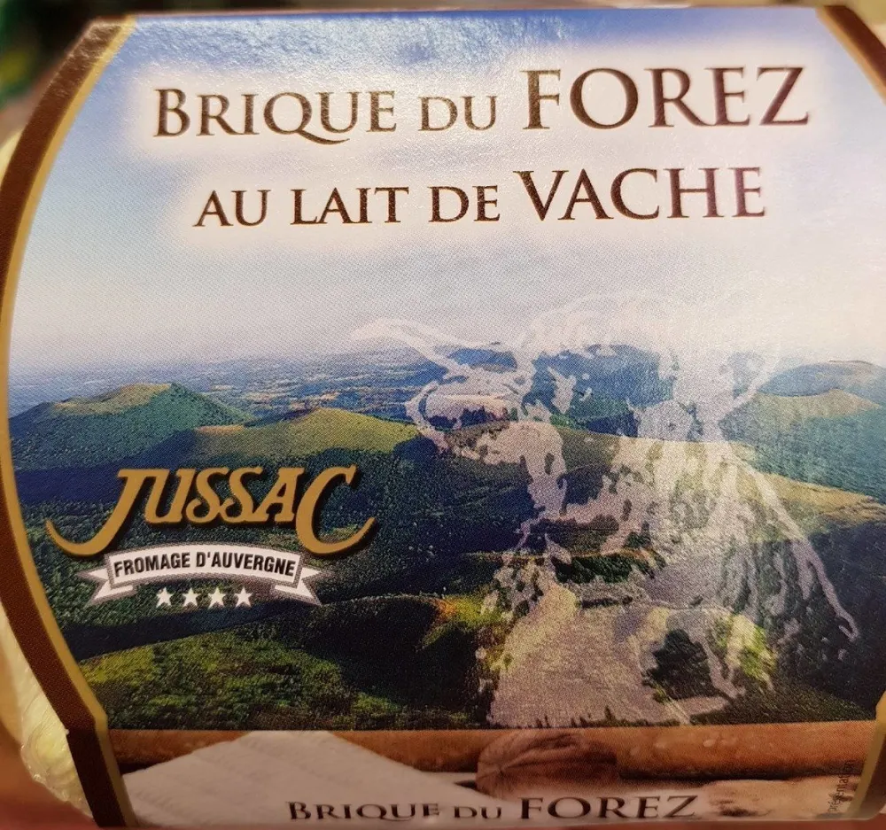 Brique du forez au lait de vache